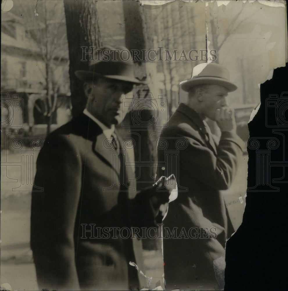 1923 Arthur Rich Geo Har wears hat pose - Historic Images
