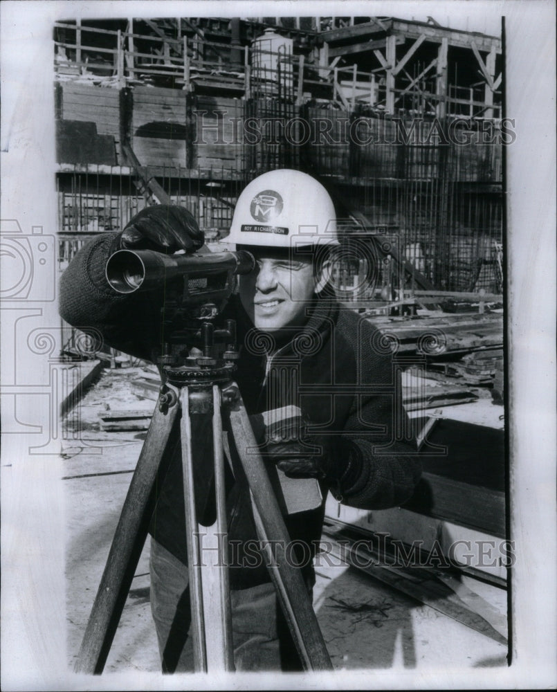 1969 Roy Richardson Building Engineer - Historic Images