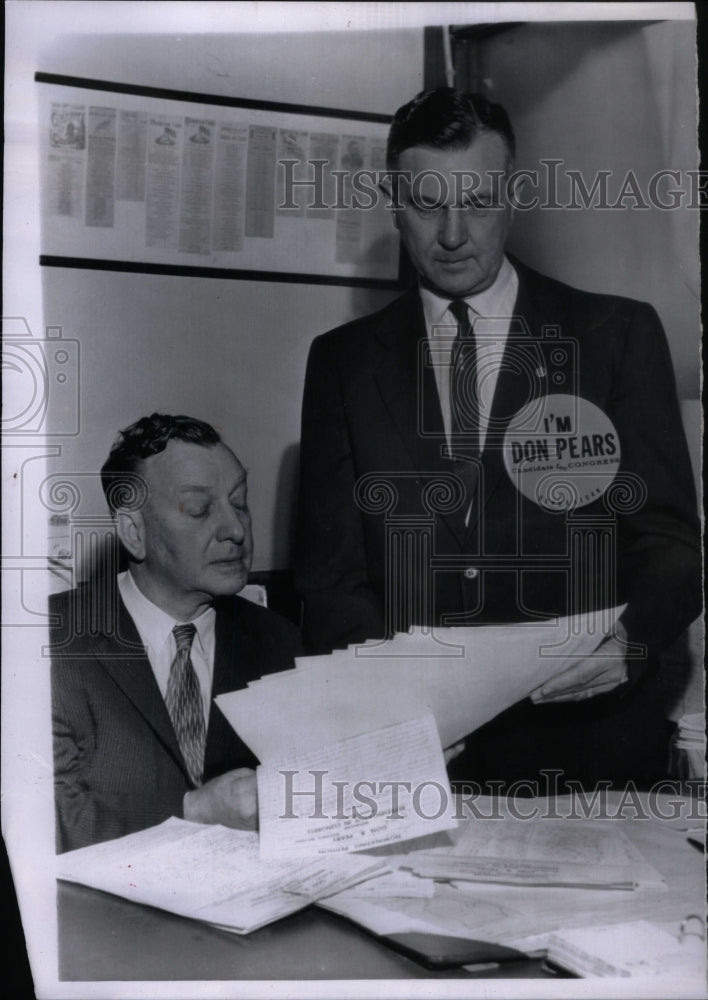 1962, Don Pears politician Republican - RRU55557 - Historic Images