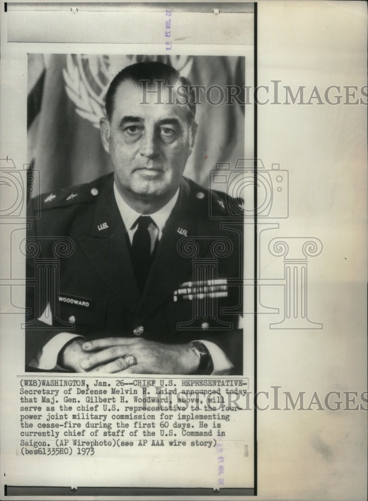 1973, Maj. General Gilbert H. Woodward - RRU55583 - Historic Images