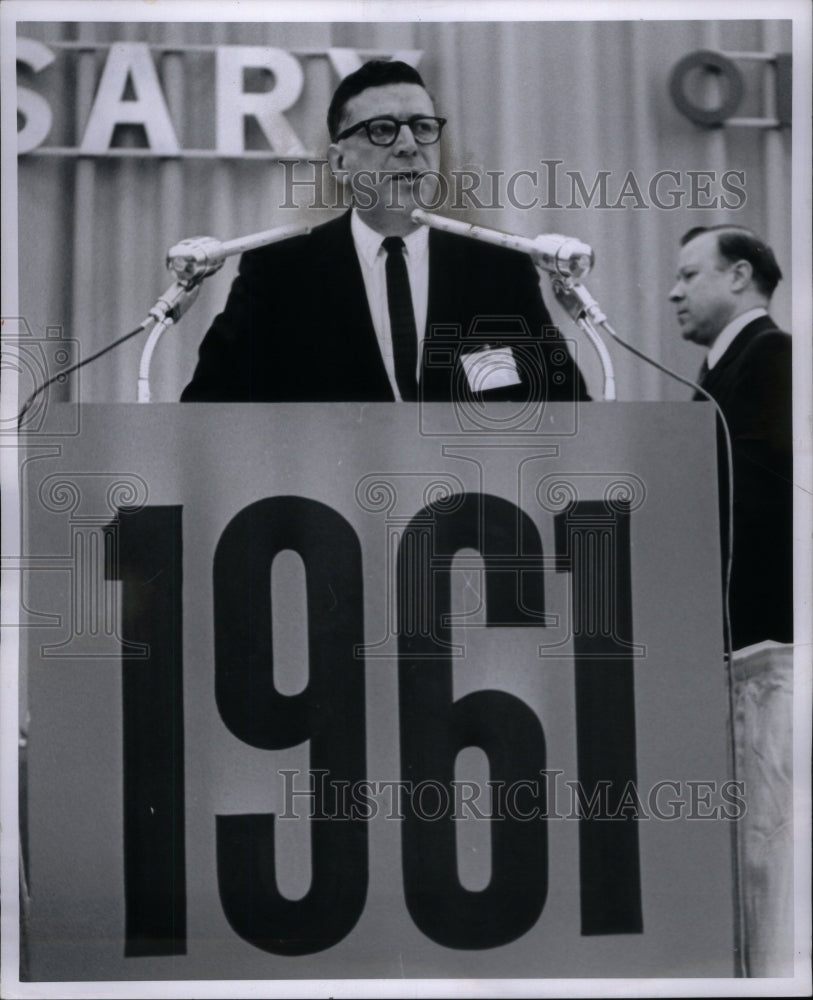 1961, Leonard B. Woodcock Labor Union - RRU55647 - Historic Images