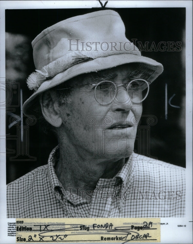 1982 Henry Fonda (Actor) - Historic Images