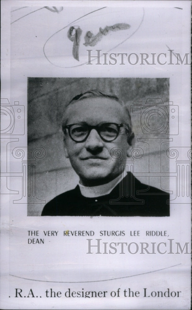 1962, REV. STURGIS LEE RIDDLE - RRU55927 - Historic Images