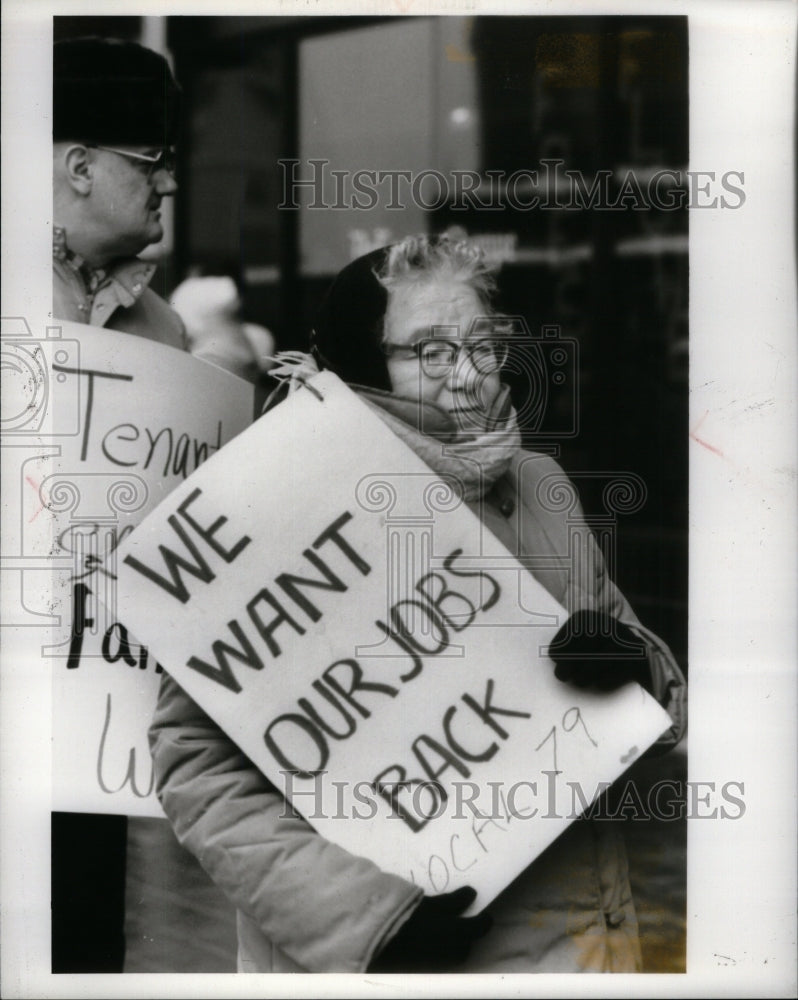 1987 Protest Cadillac Tower Shot Pachla Blk - Historic Images