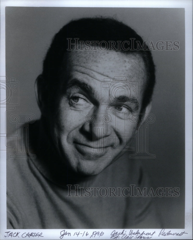 1996, Jack Carter Jewish-American comedian - RRU56093 - Historic Images