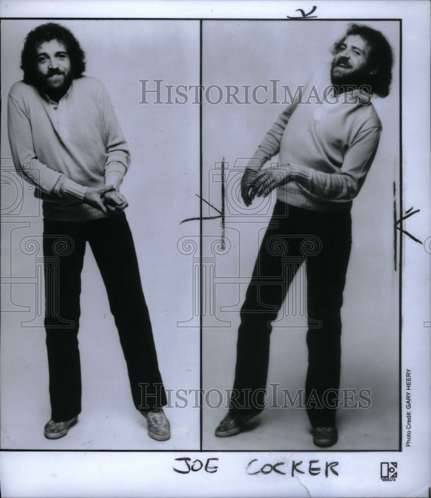 1979 Press Photo Singer Joe Cocker - RRU56203 - Historic Images