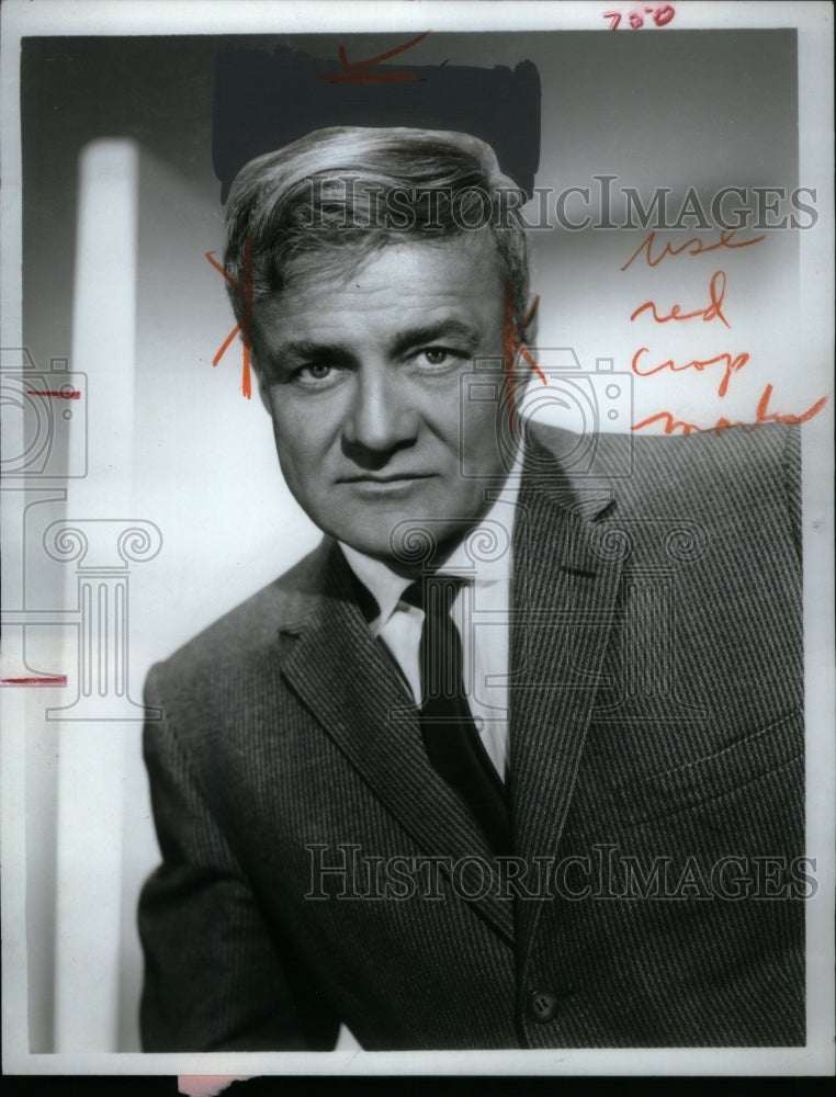 1971 Press Photo Brian Keith American Actor Film Stage - Historic Images