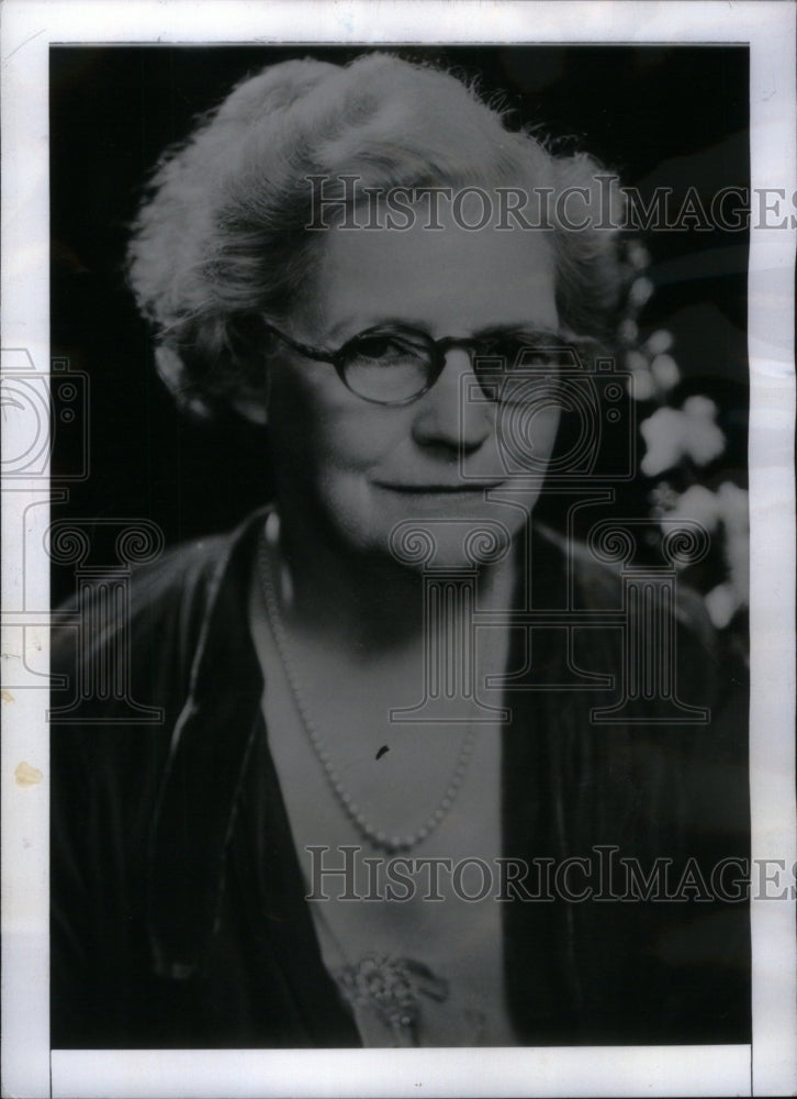 1941 Press Photo Emory Land Wife Maritime Commission - RRU56419 - Historic Images