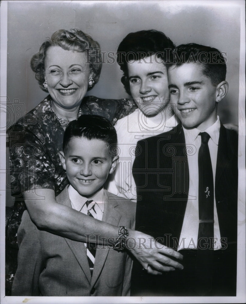 1961 Press Photo Miss Masson Family Of Miss America - RRU56509 - Historic Images