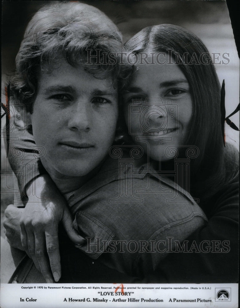 1970 Actor Ryan O&#39;Neal MacGraw Love Story - Historic Images