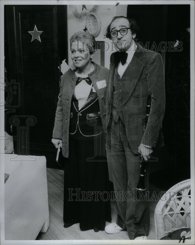 1980 Press Photo Vivian Lieberman Richard Naklie - Historic Images