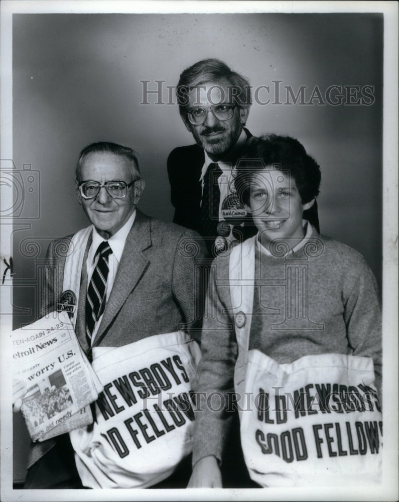 1982 Press Photo Old Newboys Good Fellows - RRU57179 - Historic Images