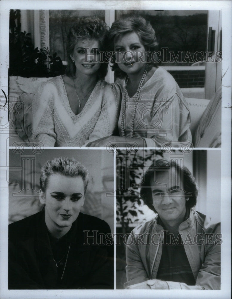 1985 Barbara Mandrell, Walters, Boy George - Historic Images