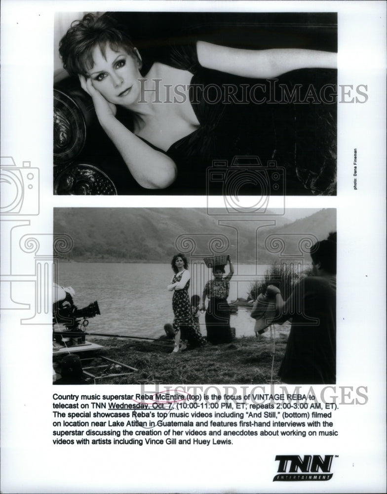 2001 Press Photo Reba McEntire And Still Country Music - Historic Images