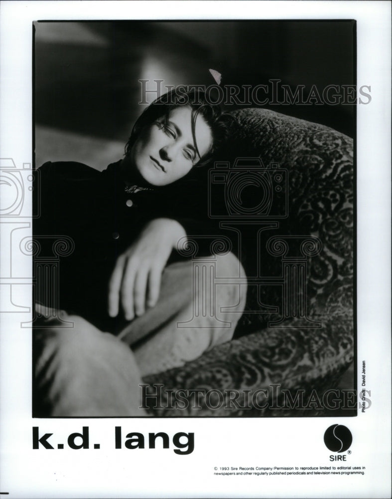 K.d.Lang Singer begest - Historic Images