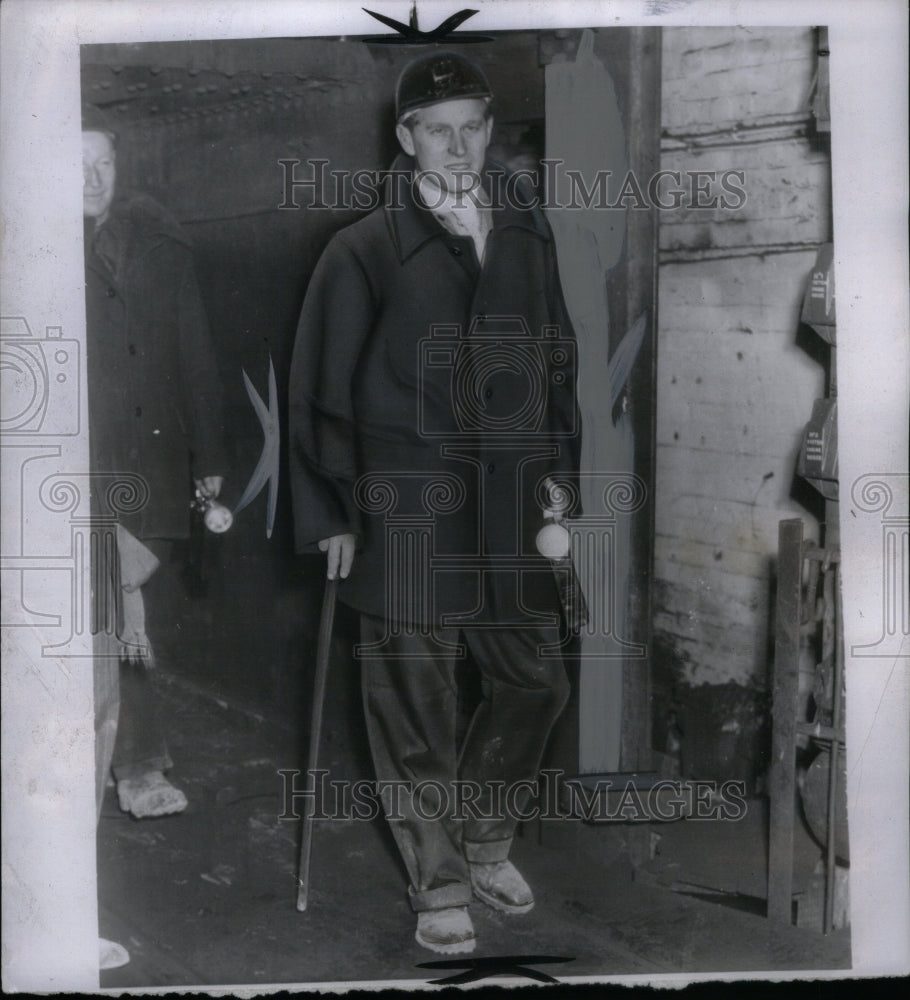 1953 Press Photo Edinburgh Duke Tour Yorkshire Mine - RRU57555 - Historic Images