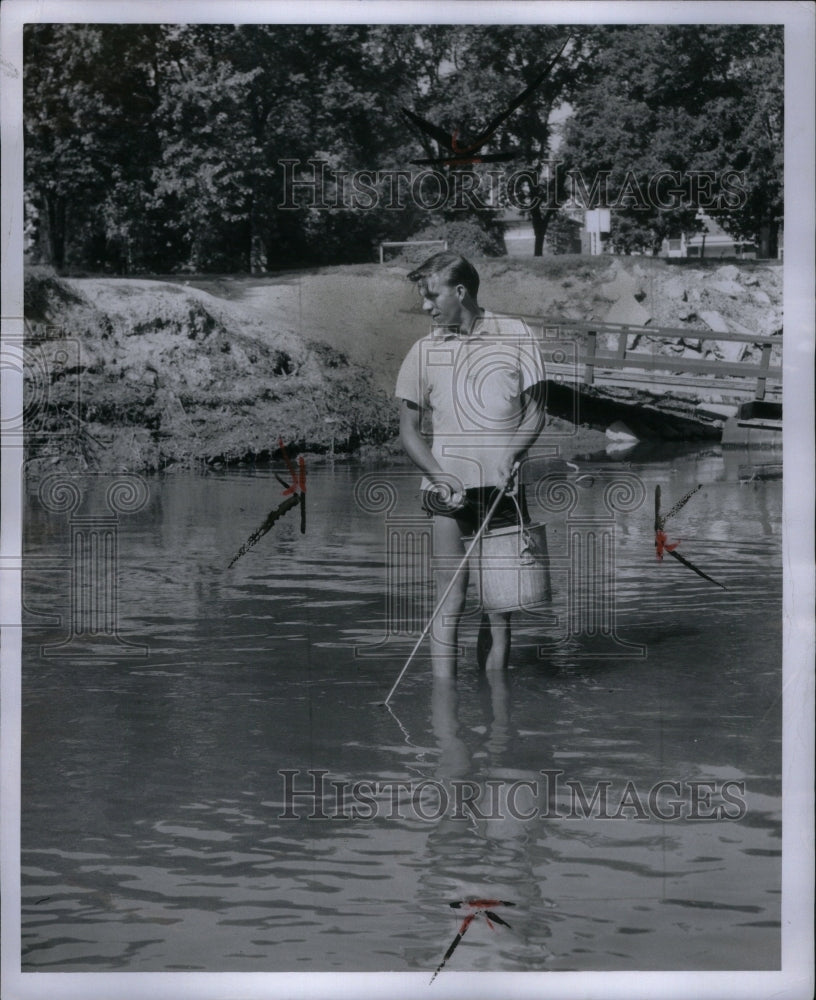 1956 Press Photo Joe Jawor Golf - Historic Images