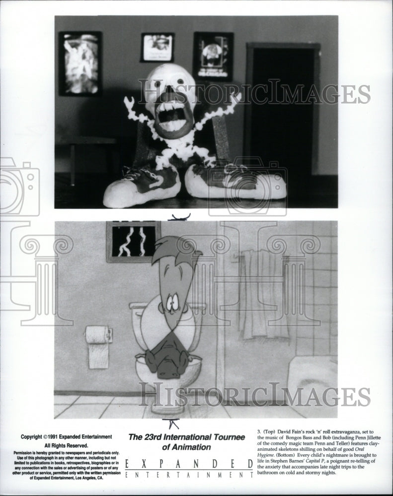 1991, Capital P Animated Film Movie Play - RRU57675 - Historic Images