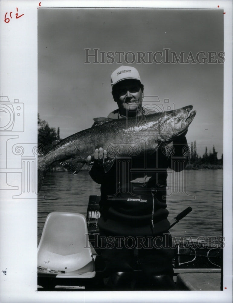 1990, Fishing Guide Herb Jacobsen - RRU57971 - Historic Images