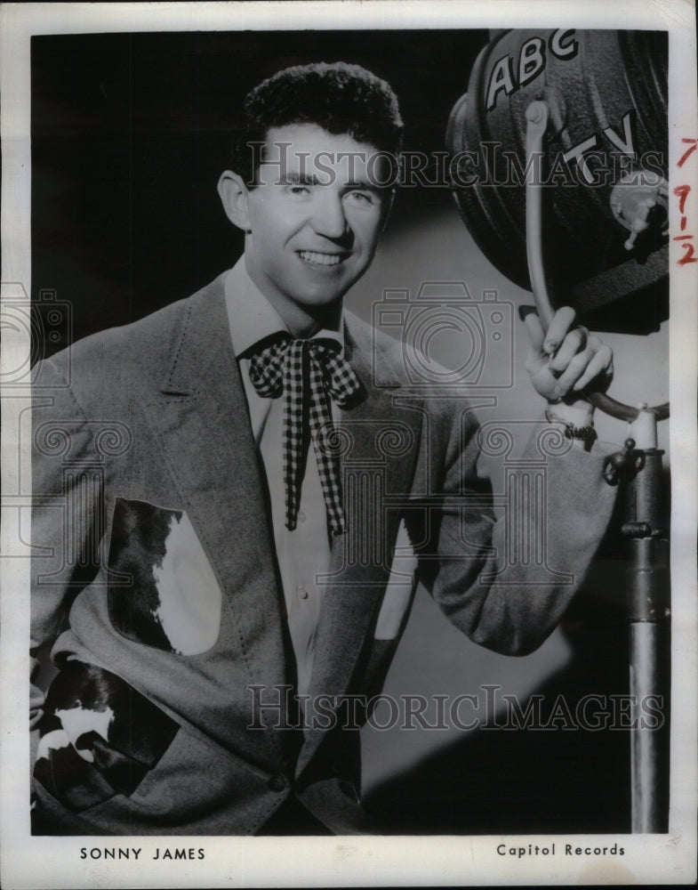 1956, Sonny James, Grand Ole Opry - RRU58039 - Historic Images