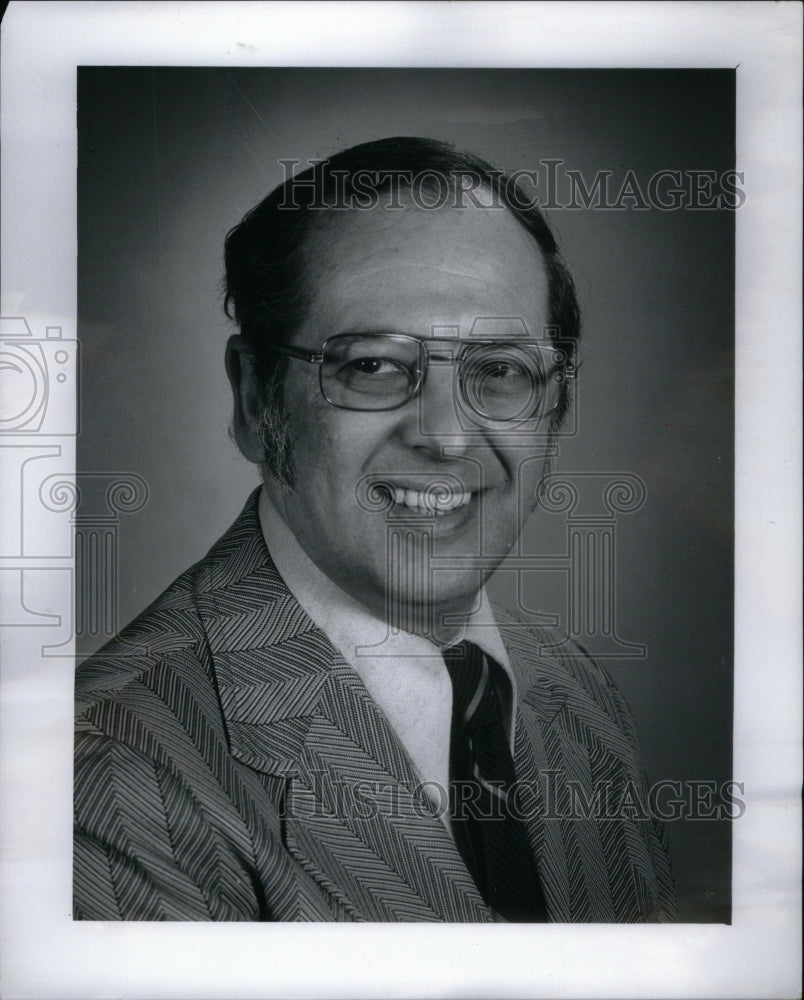 1973 Press Photo Davis Sheperd, Oak Park Mayor - Historic Images