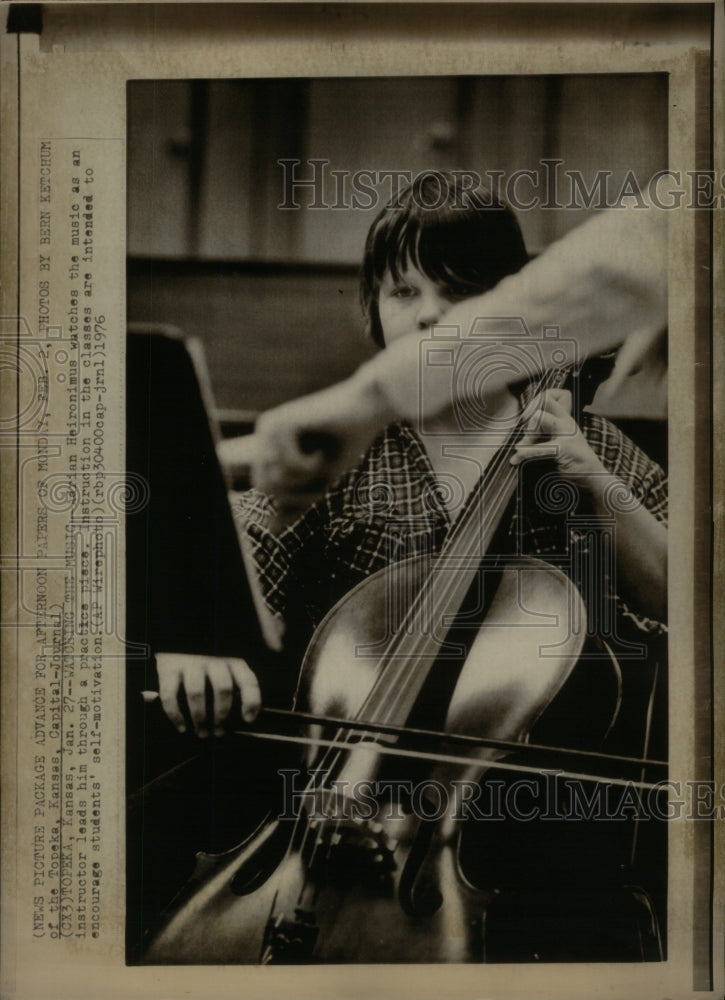 1976 Cello Lessons - Historic Images