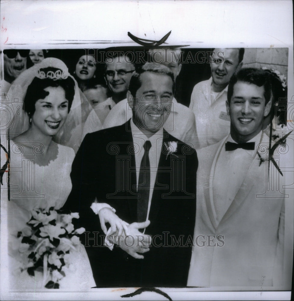 1961, Perry Como/Singer/Ronald Como Wedding - RRU58455 - Historic Images