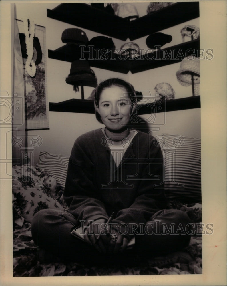 1993 Press Photo Melissa Growth former coma patient - Historic Images