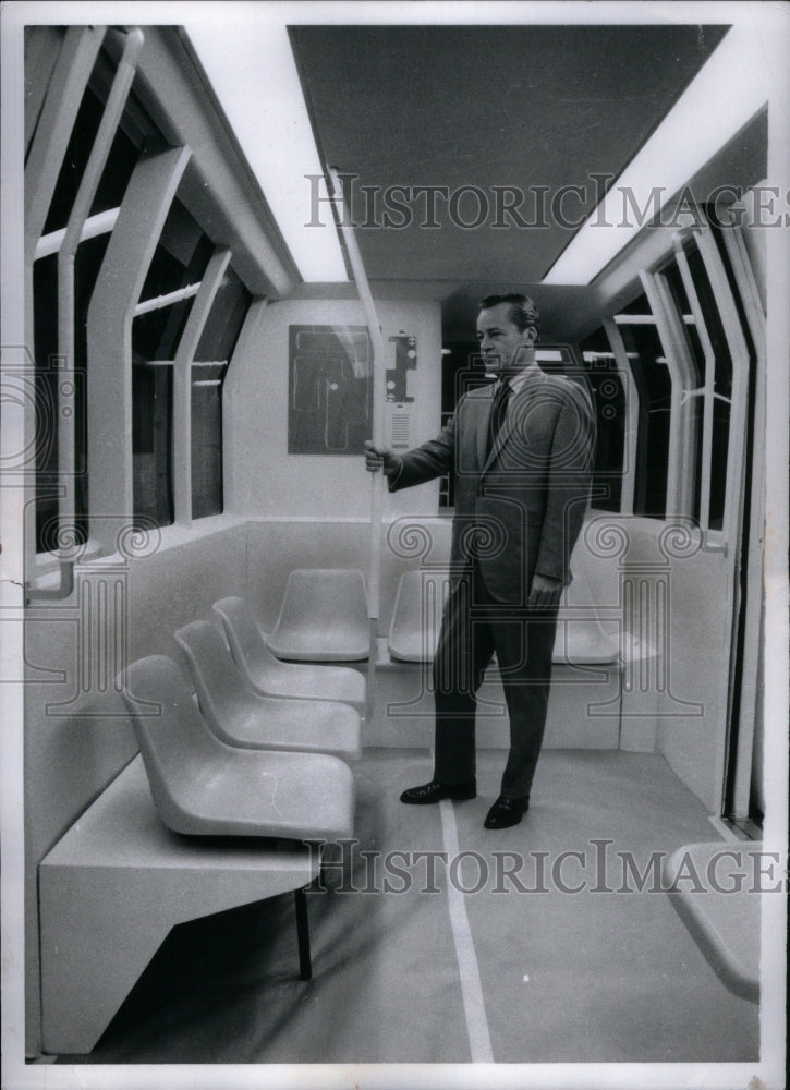 1971, Foster Weldon Rapid Transit model room - RRU58585 - Historic Images