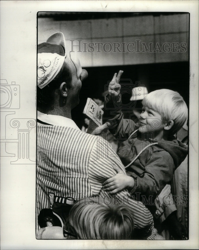 1980 Firemen's Field Day/Detroit/Children - Historic Images