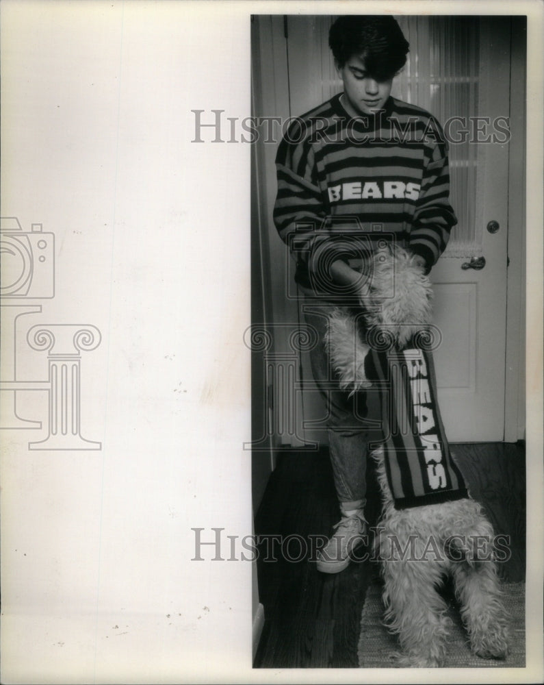 1989, Rob Frost Tilda Doggie Fashion walk - RRU58887 - Historic Images