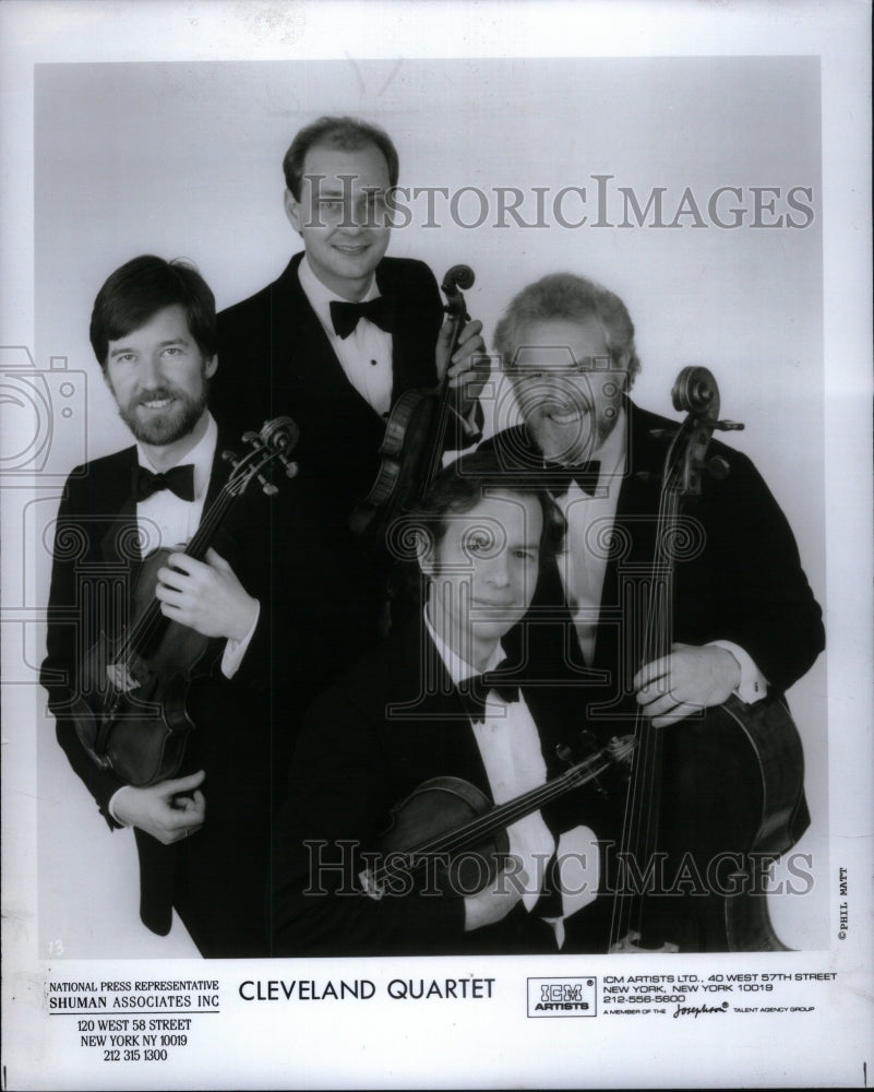 1990, Cleveland QuartetJ ames Dunham William - RRU59311 - Historic Images