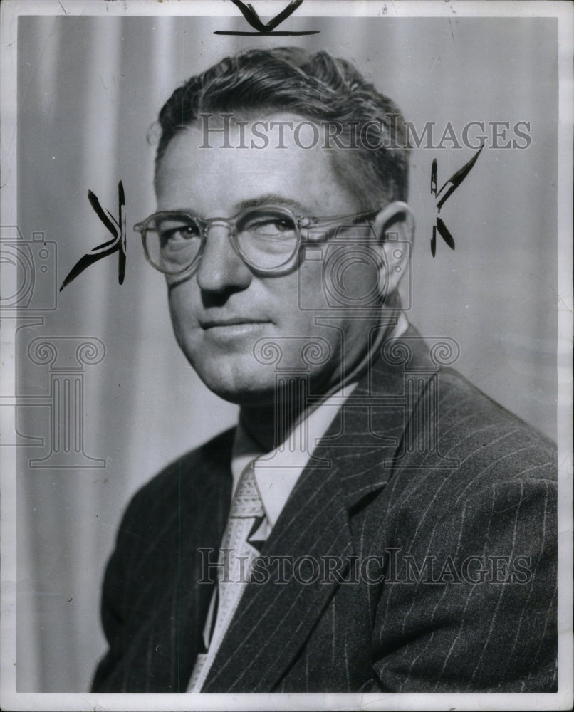 1952, Earl &quot;Dutch&quot; Clark, Head Coach U of D - RRU59395 - Historic Images