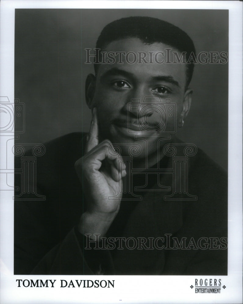 1995 Press Photo Tommy Davidson Comedian Actor - Historic Images