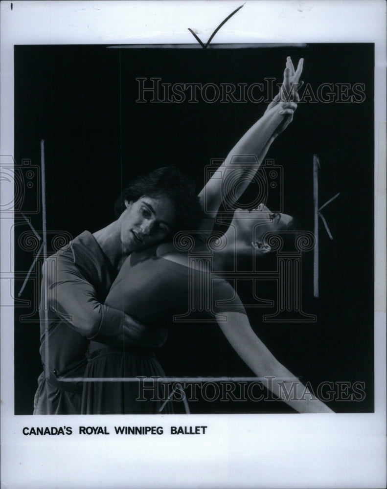 1982, Julie Whittaker Gerard Theoret Ballet - RRU59611 - Historic Images