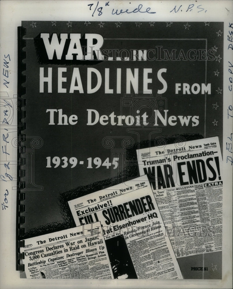 1975, Detroit Newspaper show War heading ads - RRU59879 - Historic Images