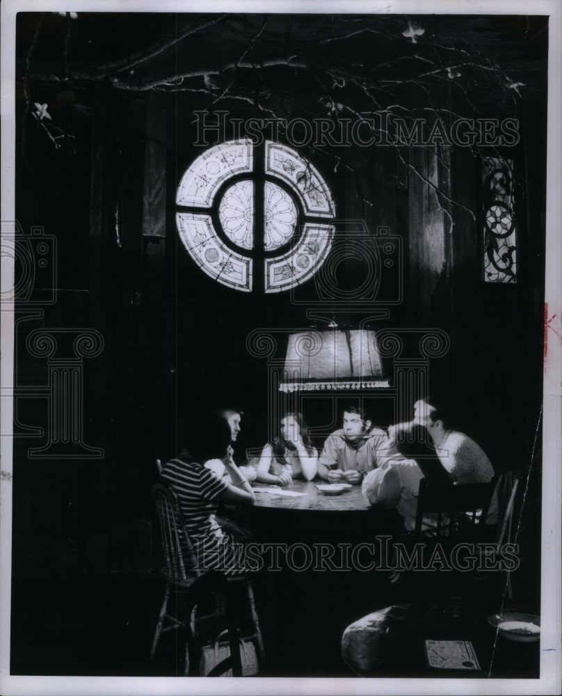 1969, Detroit Restaurant Tempo People - RRU59907 - Historic Images