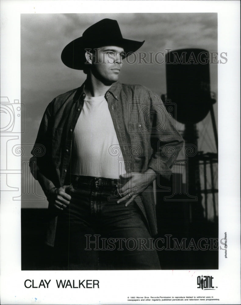 1993, Clay Walker Country Singer - RRU60083 - Historic Images