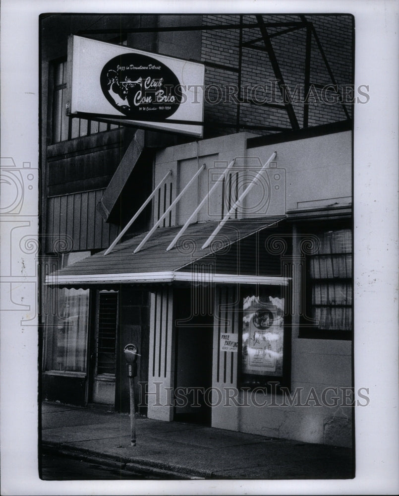 1979 Detroit Restaurant Club Brio Con - Historic Images