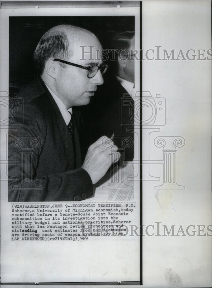 1969, FM Scherer University Michigan Senate - RRU60235 - Historic Images