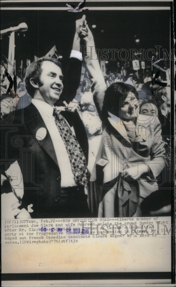 1976, Joe Clark Politician Businessman - RRU60415 - Historic Images