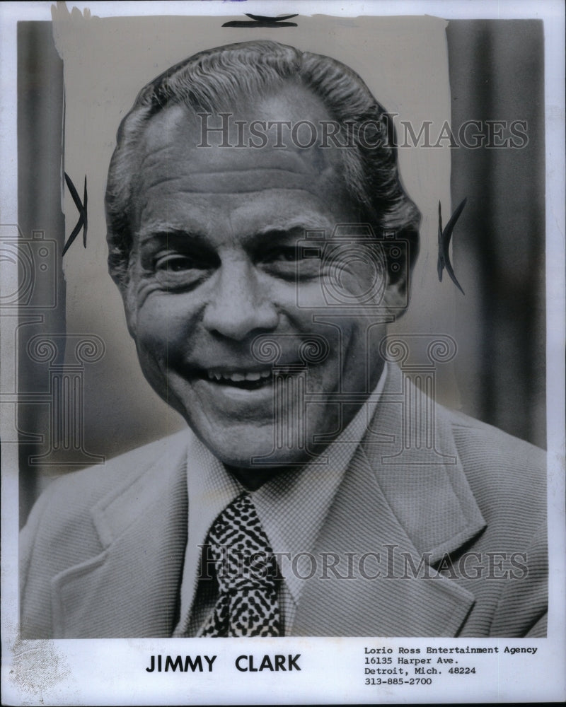 1976 Press Photo Jimmy Clark Musician - Historic Images