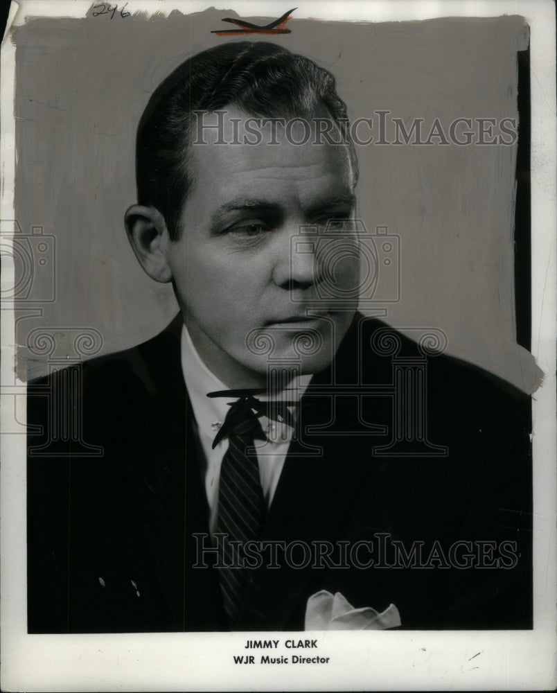 1962, Jimmy Clark WJR Music Director Vocal - RRU60421 - Historic Images