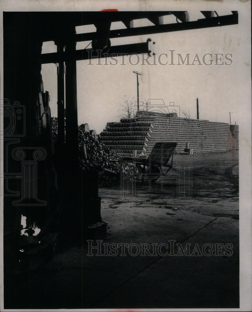 1956 Press Photo Bricks - RRU60453 - Historic Images