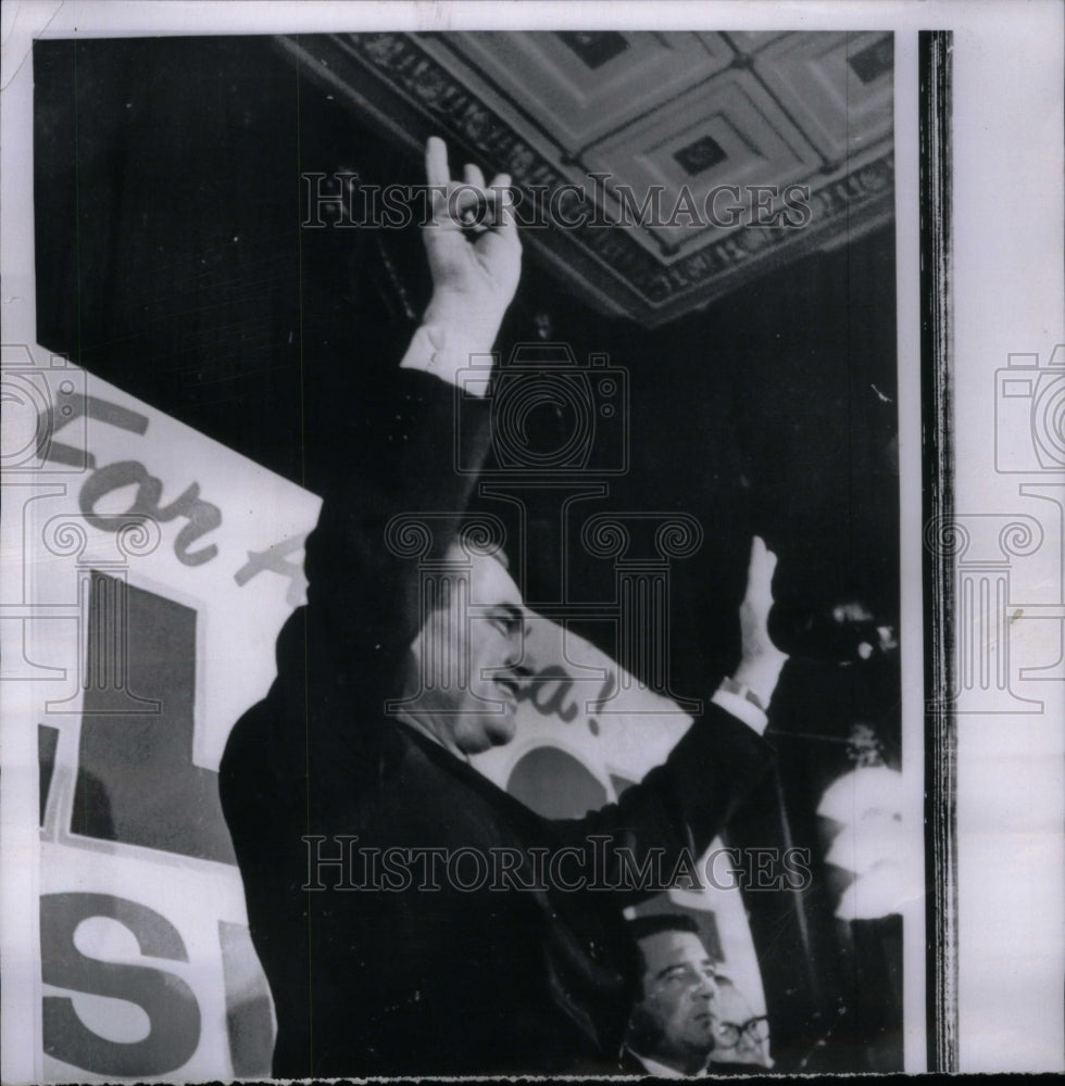 1964, Gov George Wallace Alabama politician - RRU60545 - Historic Images