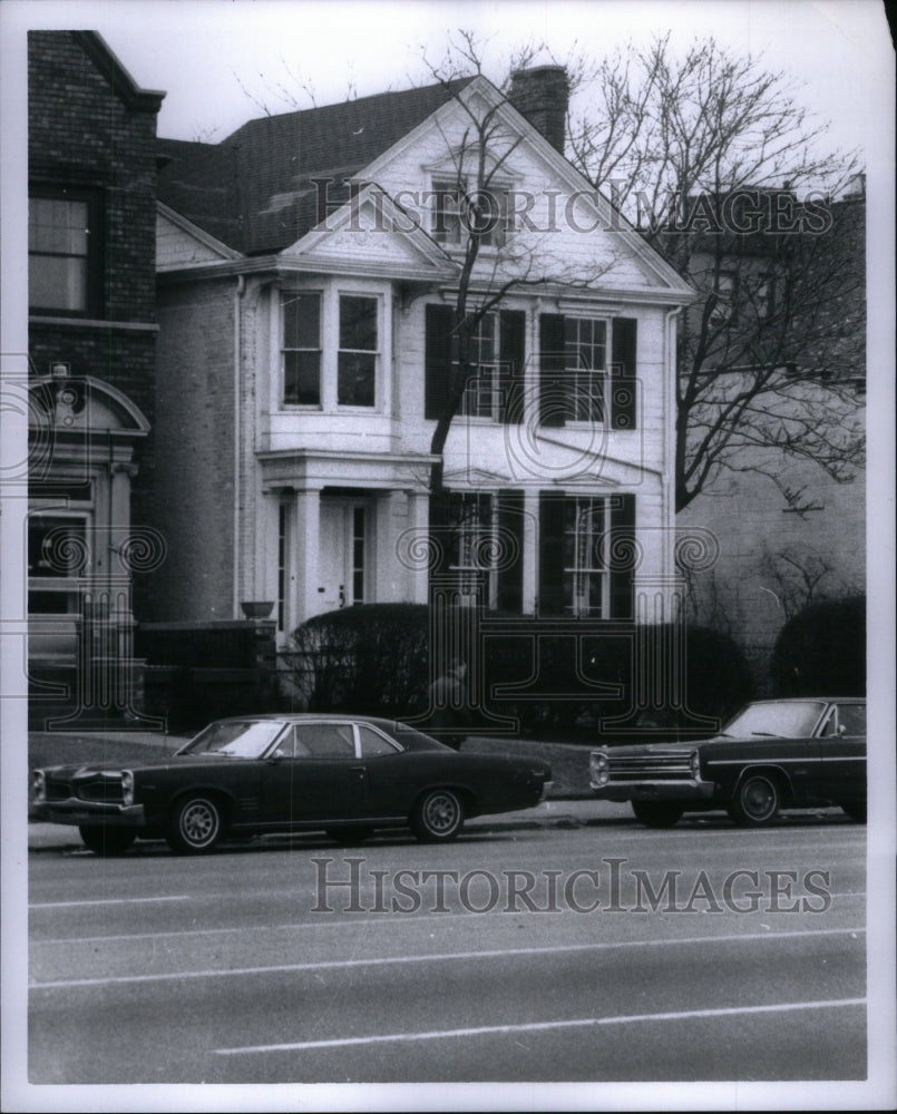 1969 Press Photo History Homes Trowbridge House officia - RRU60761 - Historic Images