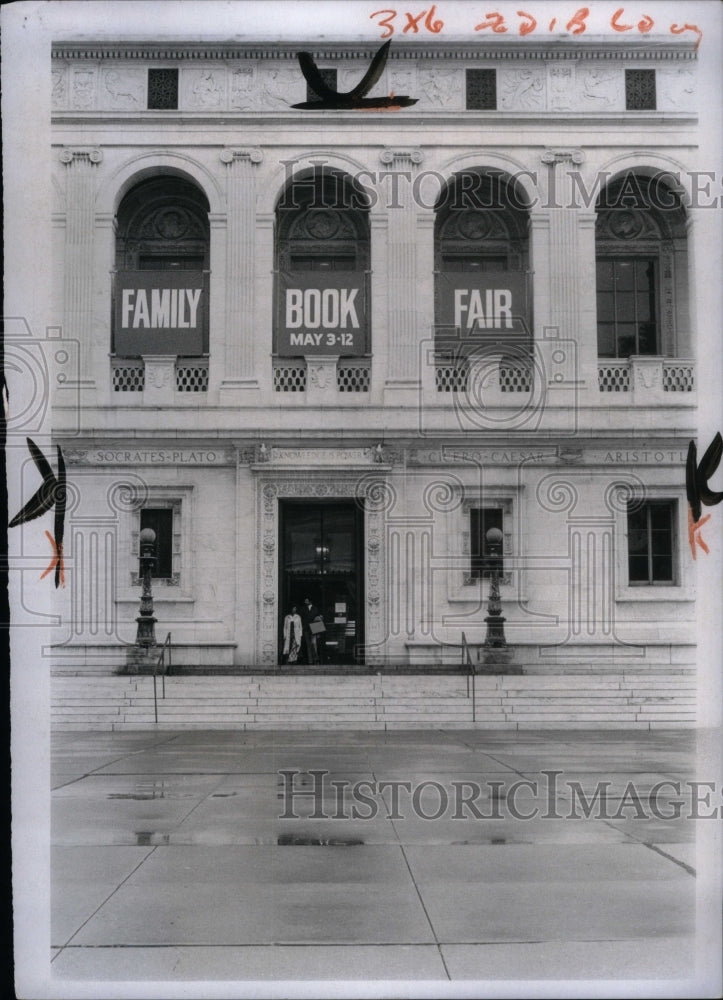 1973 Main Library Woodward Ave family book - Historic Images