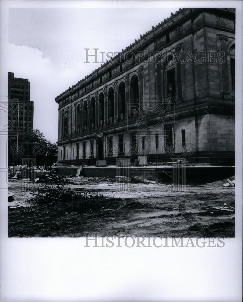 1964 Press Photo Main Library Woodward Ave renovated - RRU60895 - Historic Images