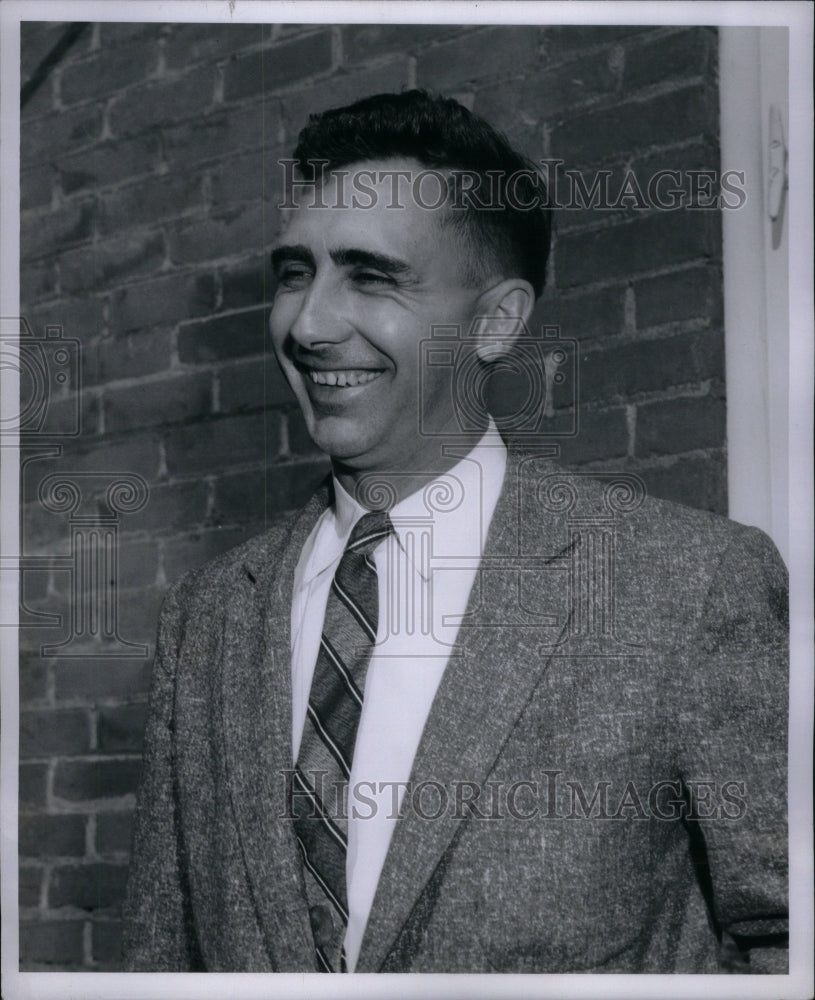 1957, Rochester Village Manager Robert Slone - RRU61039 - Historic Images