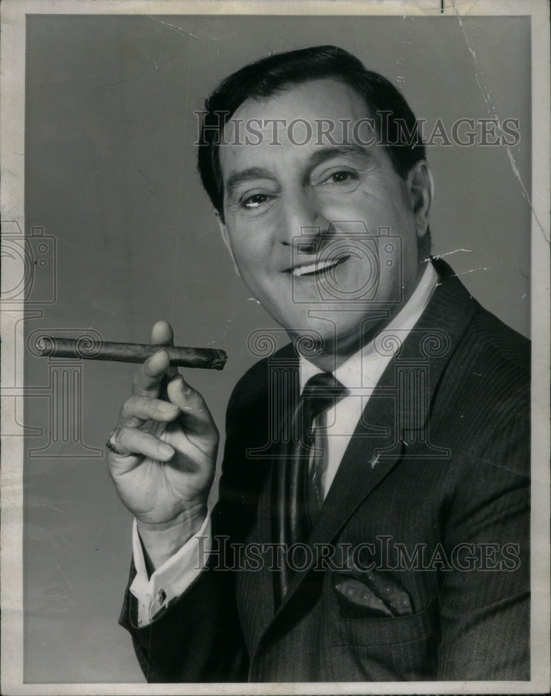 1966 Press Photo Danny Thomas Actor Comedian - RRU61143 - Historic Images